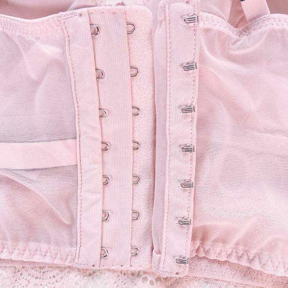 BUNDLE of Victoria’s Secret Bras Women’s Medium Dream Angels Bralette Pink Black - Picture 12 of 15